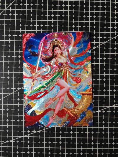 铃鹿第九期（提示一：自制卡难免瑕疵，可能存在撞角爆边等出厂瑕疵，介意慎拍；提示二：参拍请慎重，跑单押金不退的）） - 冷烫九天玄女