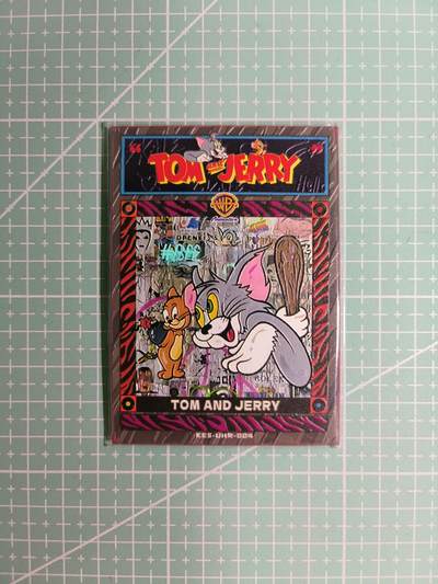 C先生卡牌 第15期 元集纪·刷子签·罐儿签·毒瘤签(持续收拍品中...) - 【限编油画卡】卡尔森 53/77编《猫和老鼠》KES-UHR-004