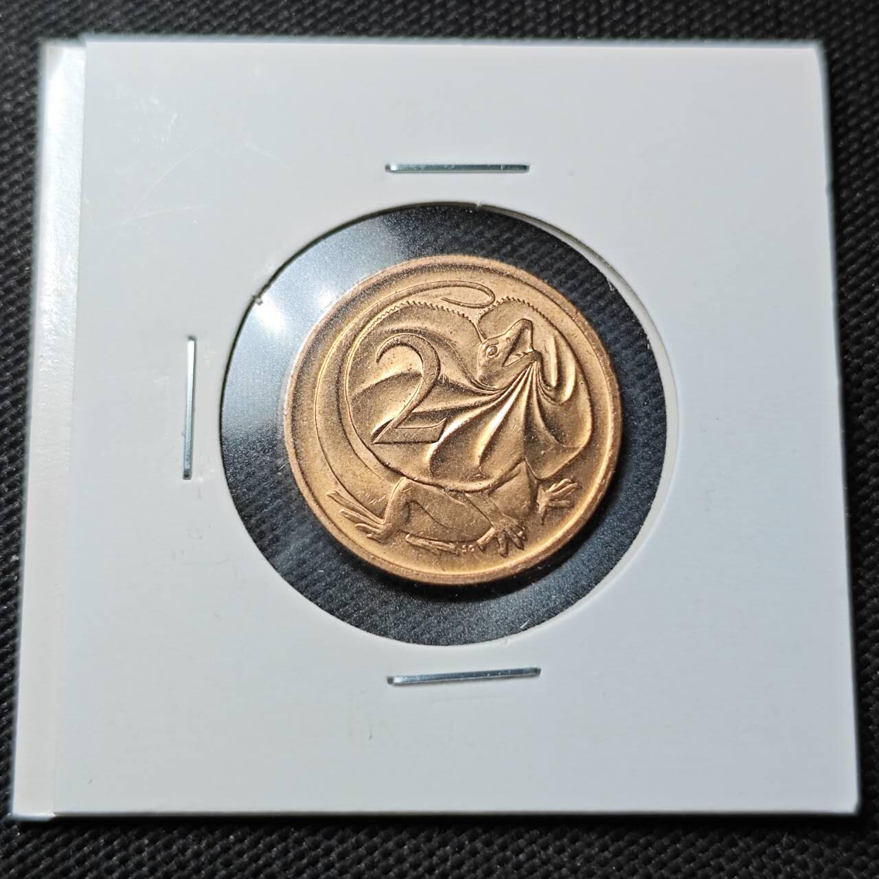 KK钱币收藏小铺  第362场  2月预留时间 周末发货  澳大利亚2分铜币 好品