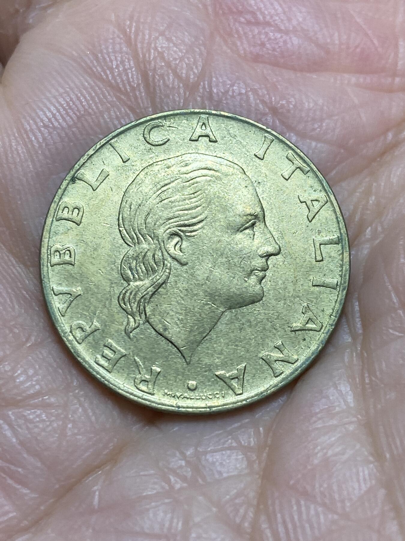 2025年第一百二十场(总第一百四十六场）外国好品散币(免佣金) 意大利🇮🇹1993年200里拉(意大利空军军事航空70周年纪念币)