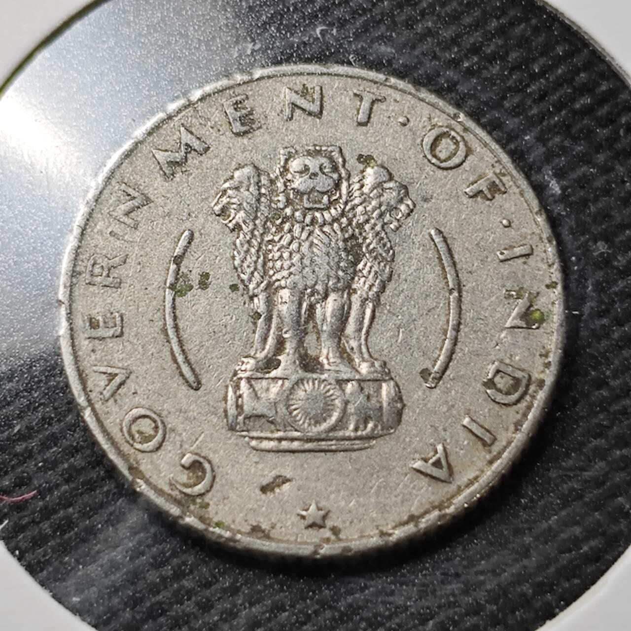 KK钱币收藏小铺  第361场  2月预留时间 周末发货  1955印度1/4卢比