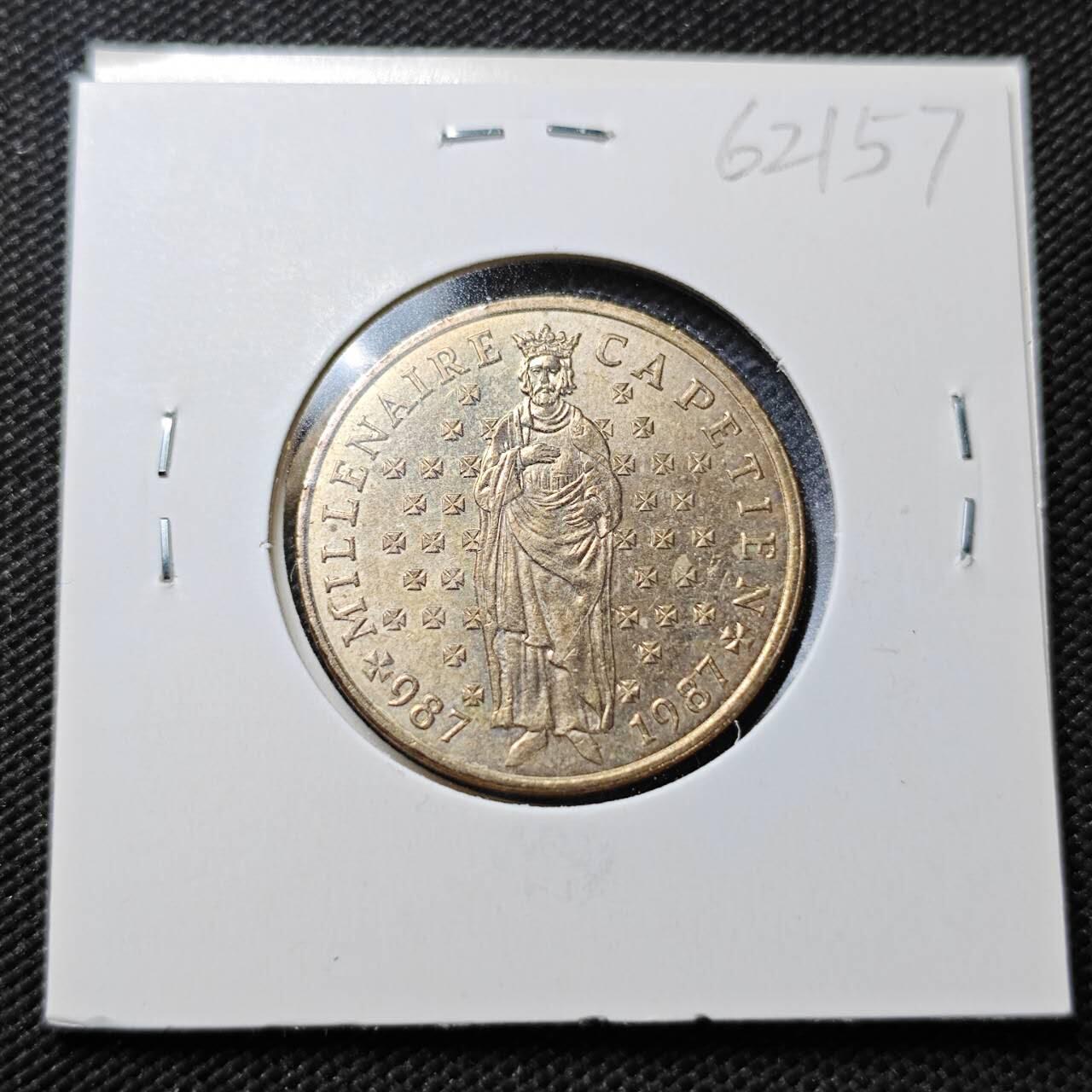 KK钱币收藏小铺  第362场  2月预留时间 周末发货  法国10法郎纪念币