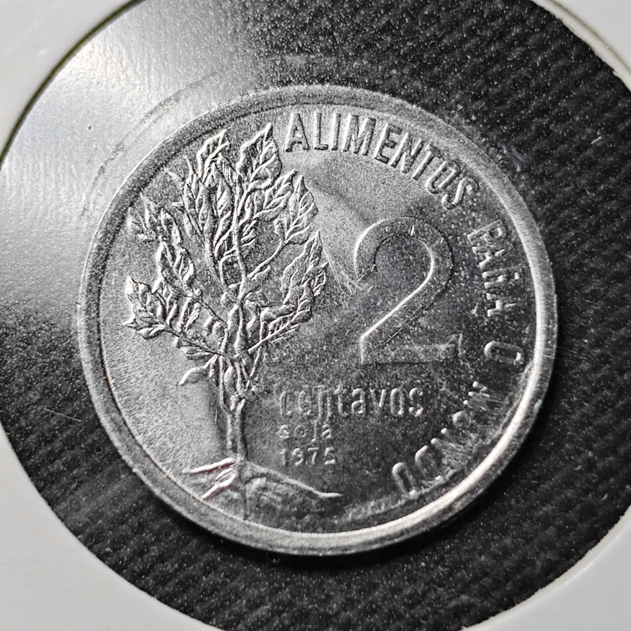 KK钱币收藏小铺  第362场  2月预留时间 周末发货  1975巴西2分纪念币 好品