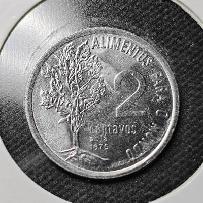 KK钱币收藏小铺  第362场  2月预留时间 周末发货 -  1975巴西2分纪念币 好品