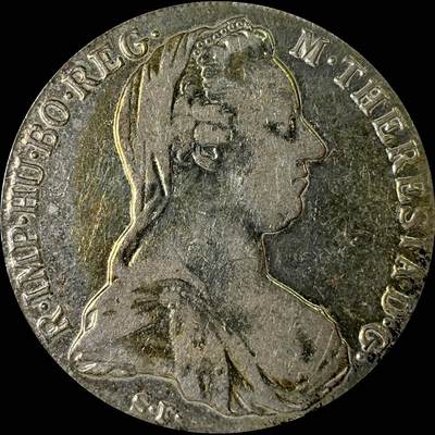 【雨安】【世界币章112-113期】周五/周六 两场连拍 2025-10-31 周五 19:30 保真 8秒倒数自动落锤 高效拍卖  - [裸币各国] Austria 奥地利 1泰勒 大奶妈 二毛版