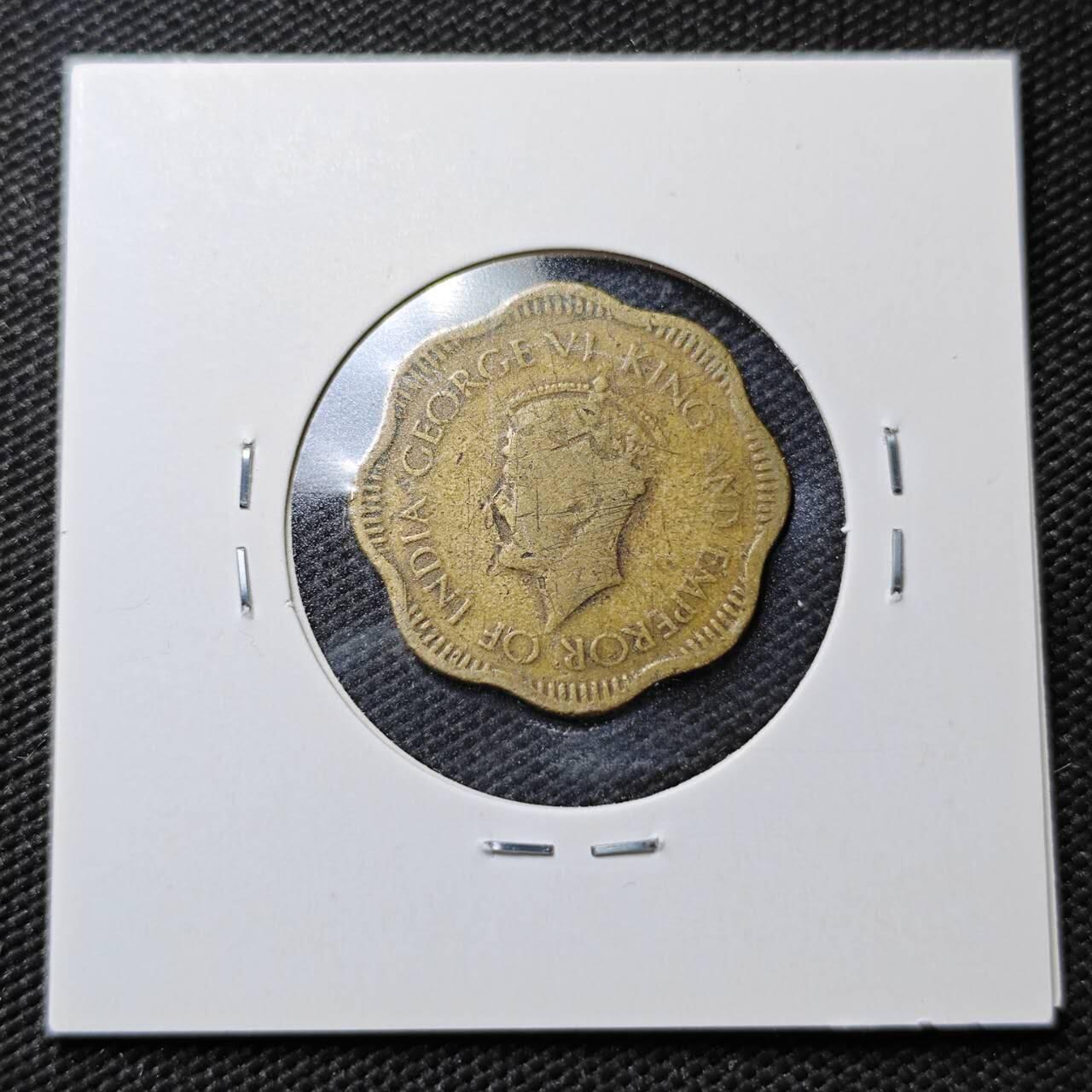 KK钱币收藏小铺  第362场  2月预留时间 周末发货  1944英属锡兰10分铜币