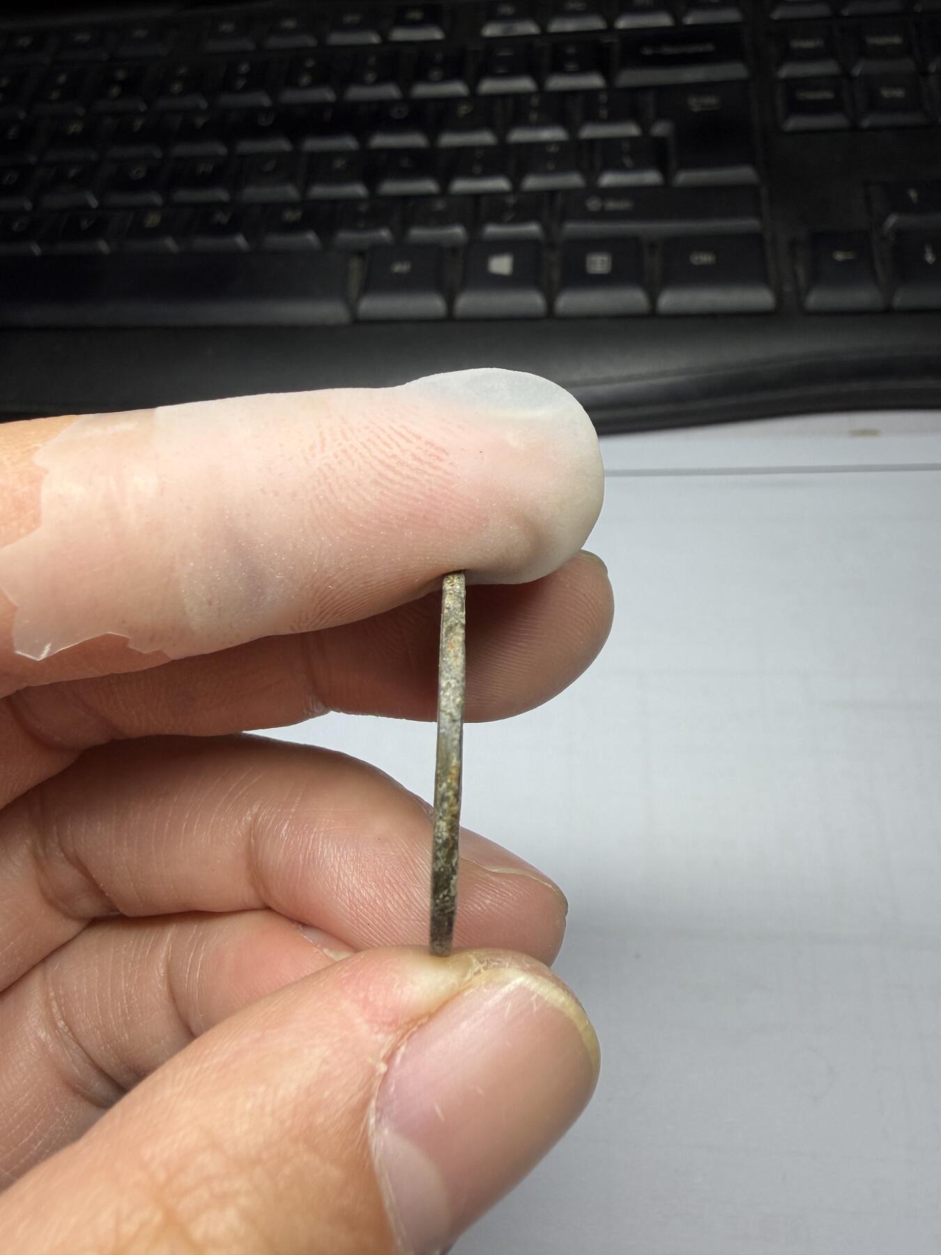 2025年集古藏今外币拍卖第十期-第1场—（总第281拍），本期古钱币全场包真，拍卖名称未备注的均无补裂翘等缺陷，可以寄存60天，满160元包邮。 直边万历通宝，尺寸25.9*1.6