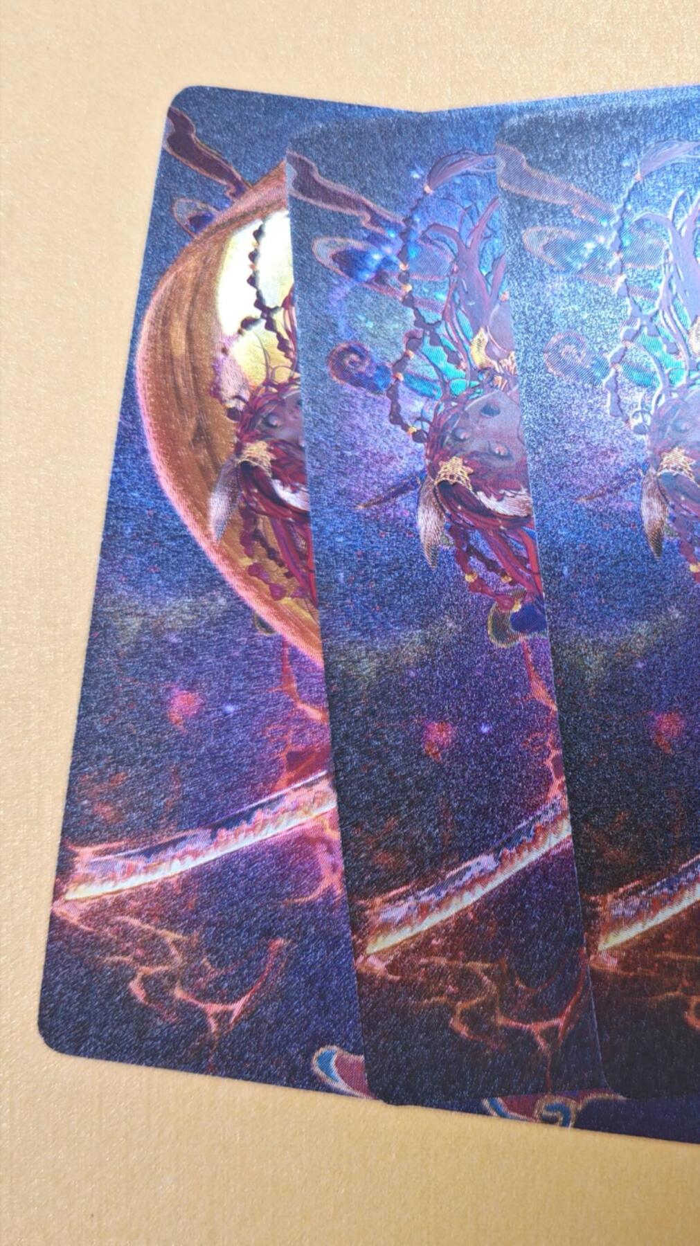 趣卡卡拍No.18期（无佣金免手续费，分享成交有奖） 【粗闪】焱卡文化-罐子 幻西游 黄袍怪 粗闪三渐变 1套3张