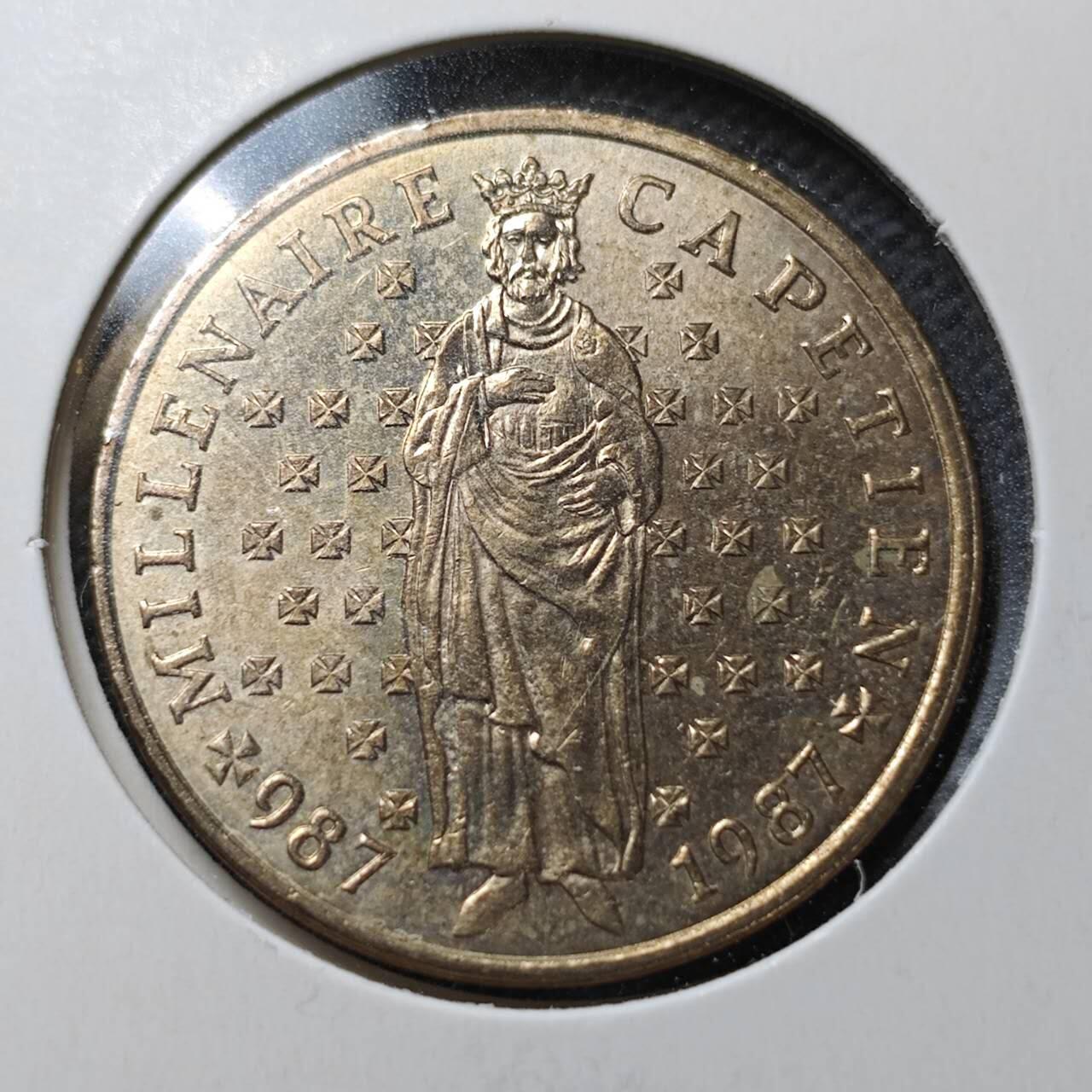 KK钱币收藏小铺  第362场  2月预留时间 周末发货  法国10法郎纪念币