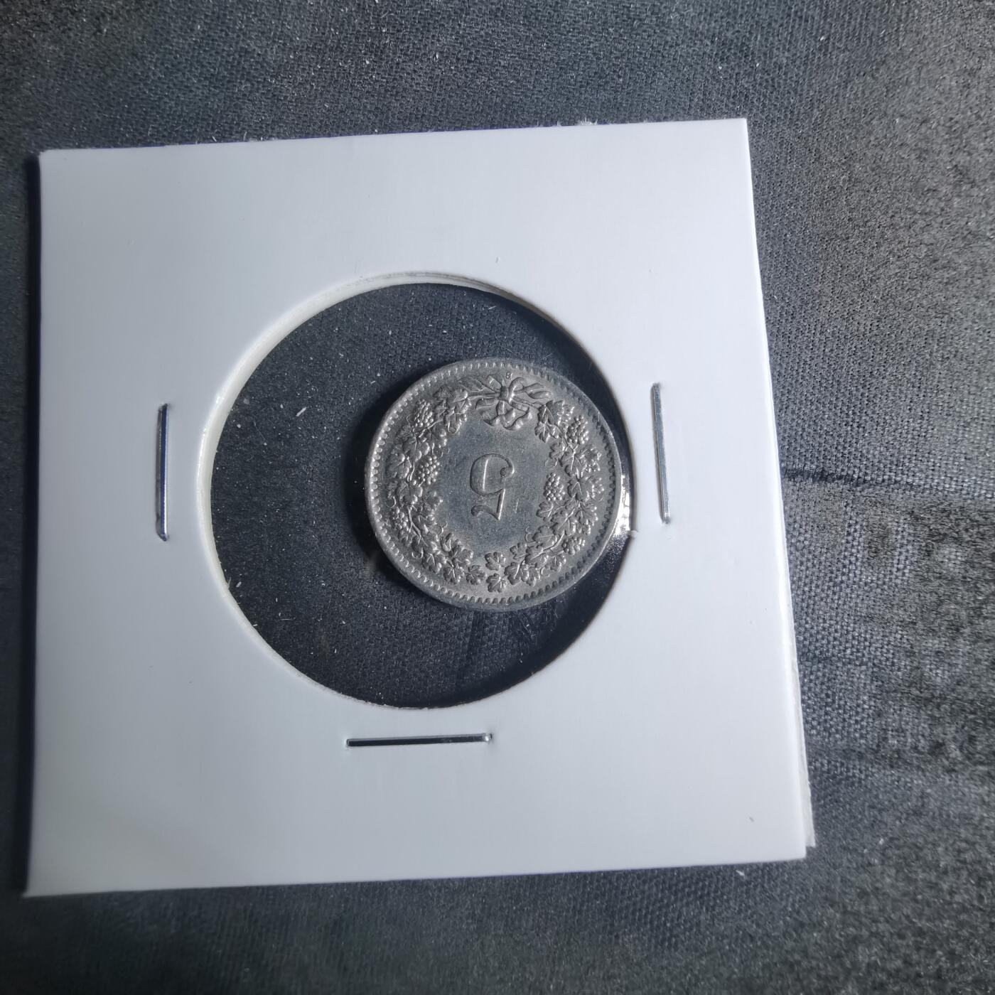 沼泽如烟--第885场 瑞士964年五分