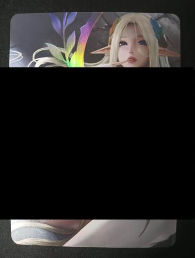 花开卡拍第45期（11月2号周日截拍，品控勿拍!!!拍品不寄存，运费5元，自制卡难免瑕疵，可能存在轻微撞角爆边等出厂瑕疵，品控介意勿拍！） - 艺术卡 卡将 妖精少女 彩闪单卡