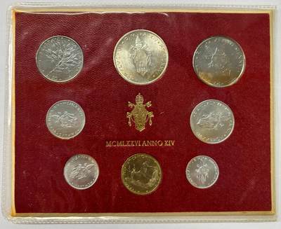 【雨安】【世界币章112-113期】周五/周六 两场连拍 2025-10-31 周五 19:30 保真 8秒倒数自动落锤 高效拍卖  - [现代套币] Vatican 梵蒂冈套币 1981年