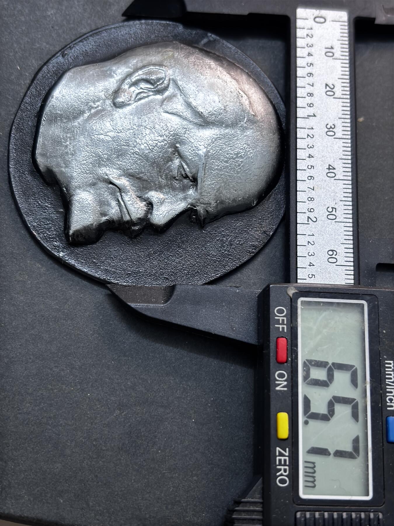 文馨钱币收藏第 278 场，银元，纸币，铜章场 长期接收代拍品 前苏联列宁纪念大铜章，高浮雕，详情看图