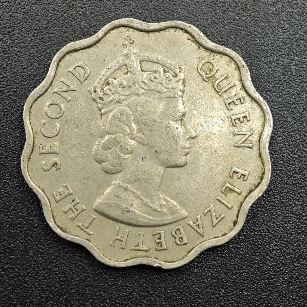 【淘币小摊】实时拍第七百八十一拍   散币场   满百包邮可预留二周 每周一统一发货   毛里求斯1959年10分镍币