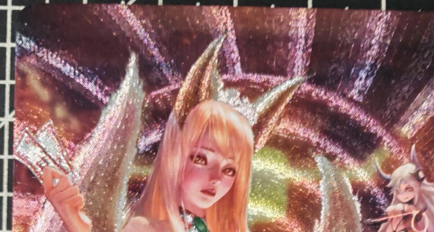 铃鹿第九期（提示一：自制卡难免瑕疵，可能存在撞角爆边等出厂瑕疵，介意慎拍；提示二：参拍请慎重，跑单押金不退的）） 五月福袋粗闪艺术卡1