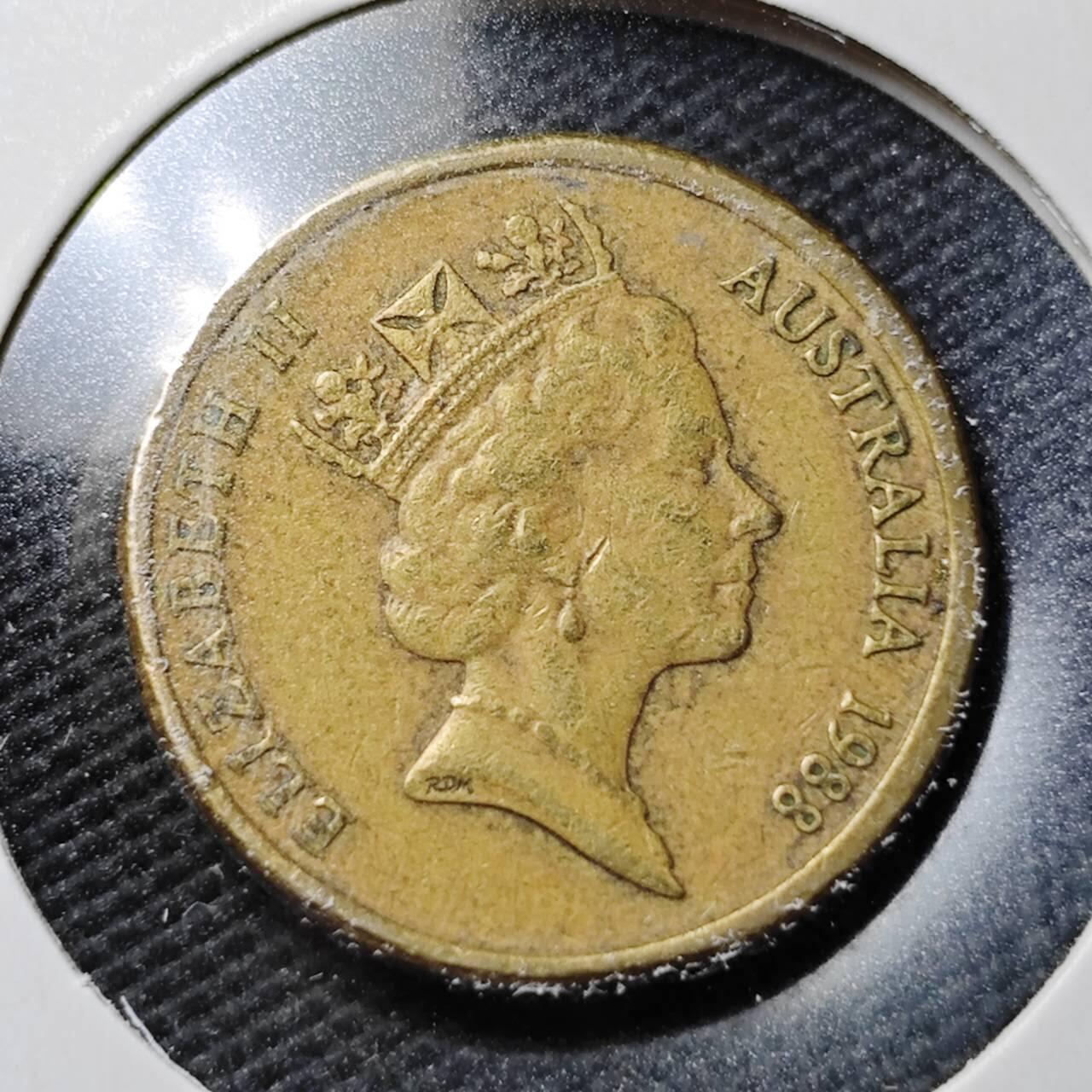 KK钱币收藏小铺  第361场  2月预留时间 周末发货  澳大利亚2元