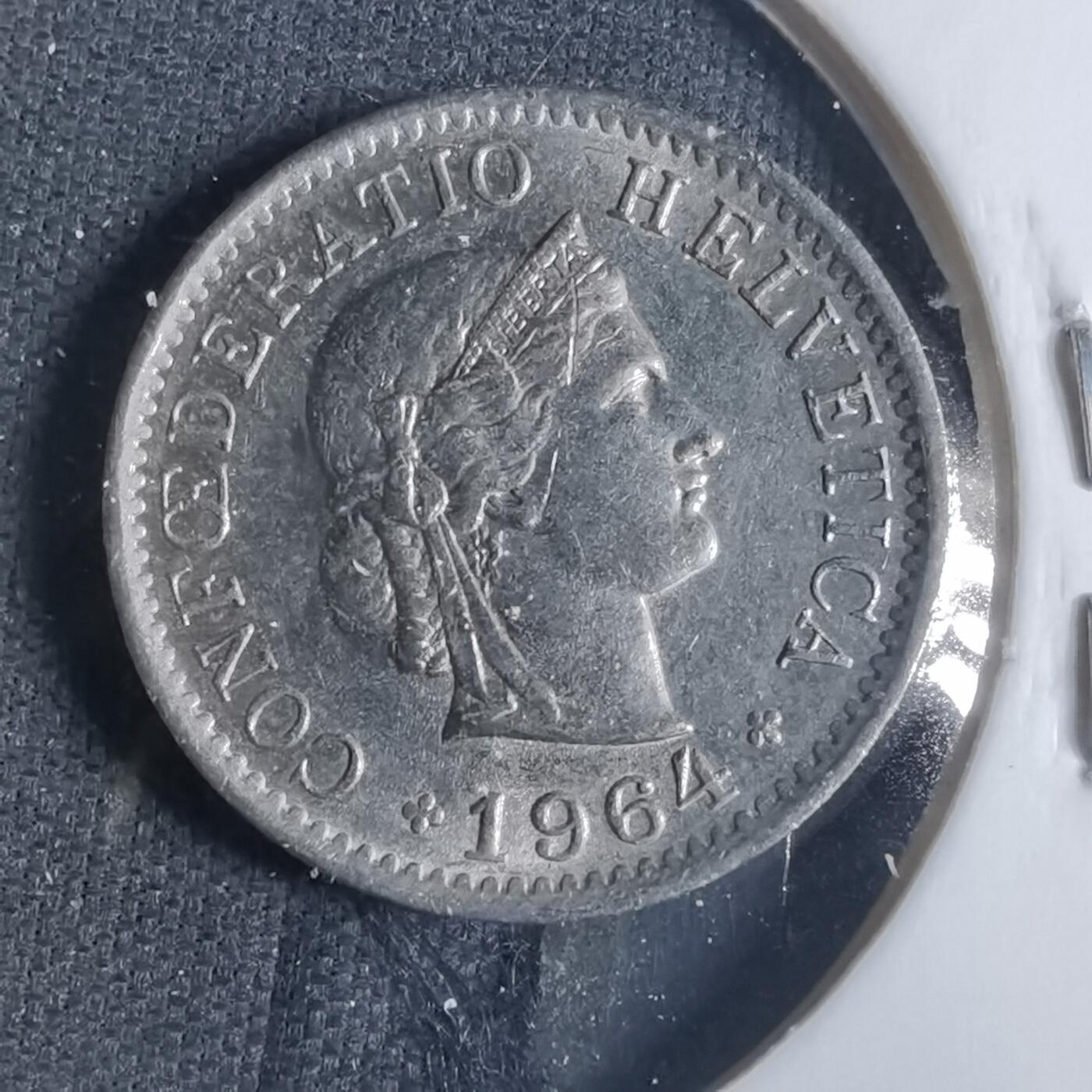 沼泽如烟--第885场 瑞士964年五分