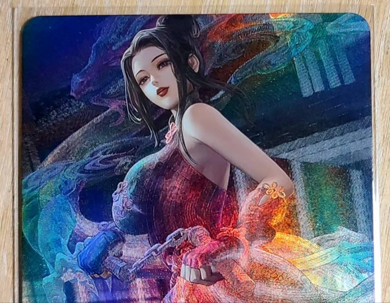 龙虎卡牌第六一场 （无佣金，单场满200元包邮，欢迎送拍） 粗彩闪 宁缺卡牌 迦南