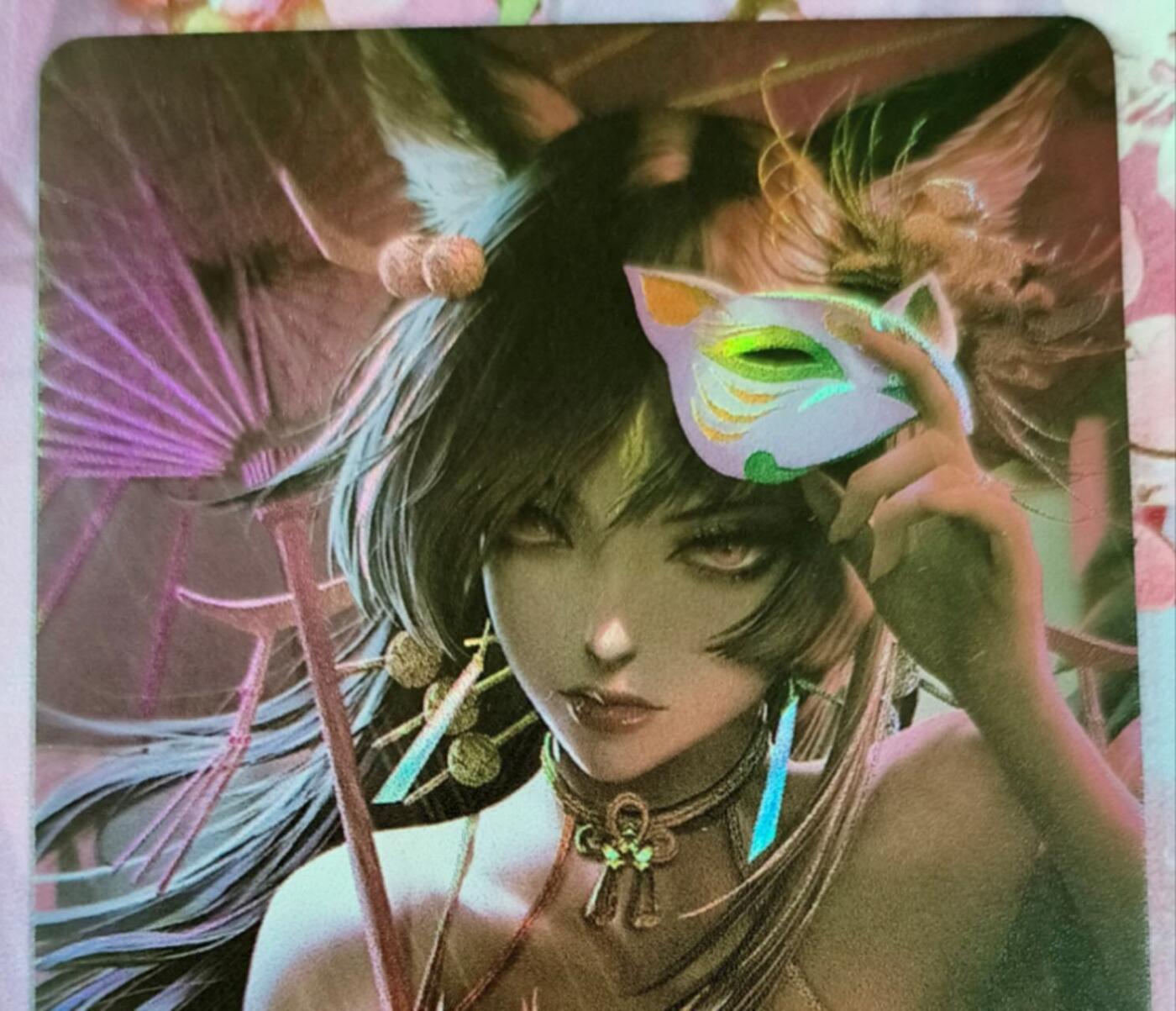 龙虎卡牌第六一场 （无佣金，单场满200元包邮，欢迎送拍） 细沙彩闪 鸡腿经典满赠 绝美狐妖