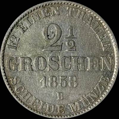 【雨安】【世界币章112-113期】周五/周六 两场连拍 2025-10-31 周五 19:30 保真 8秒倒数自动落锤 高效拍卖  - [裸币德国] Germany 德国 德意志 奥尔登堡 1/12泰勒 1858年