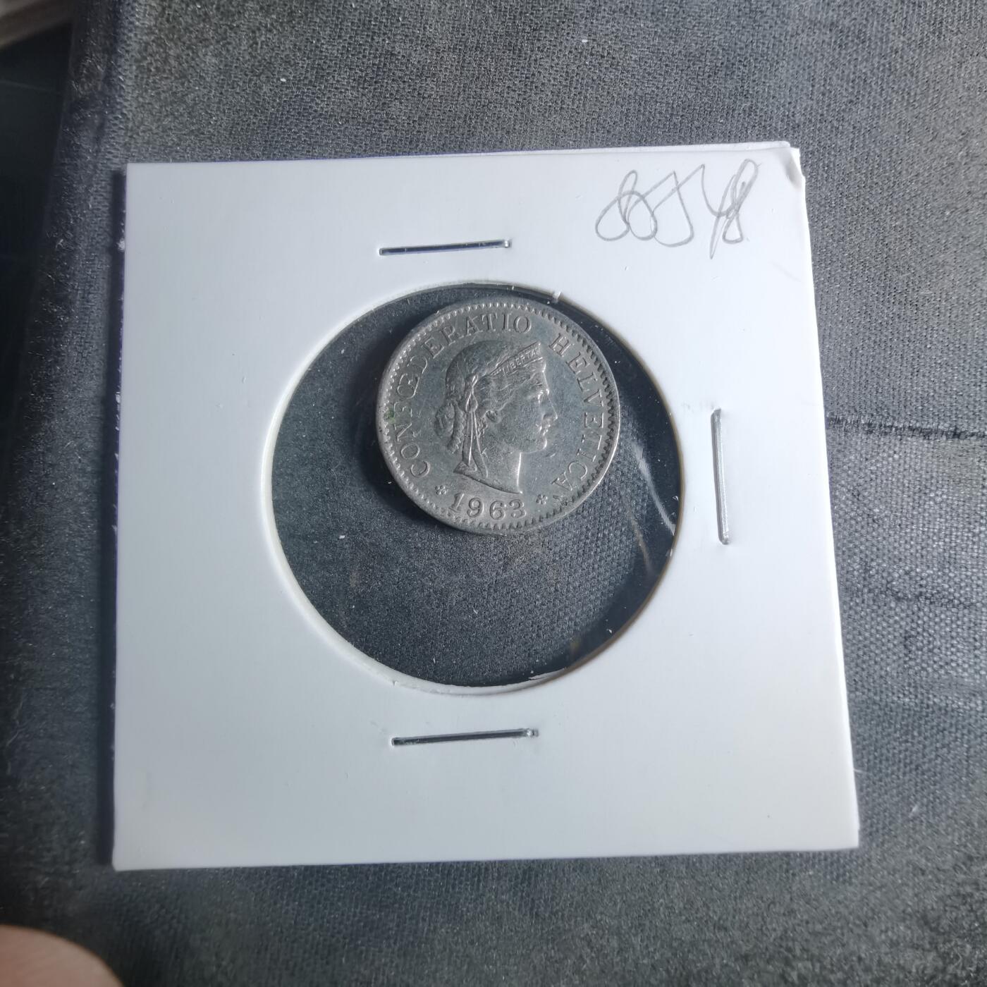 沼泽如烟--第885场 瑞士1963年五分