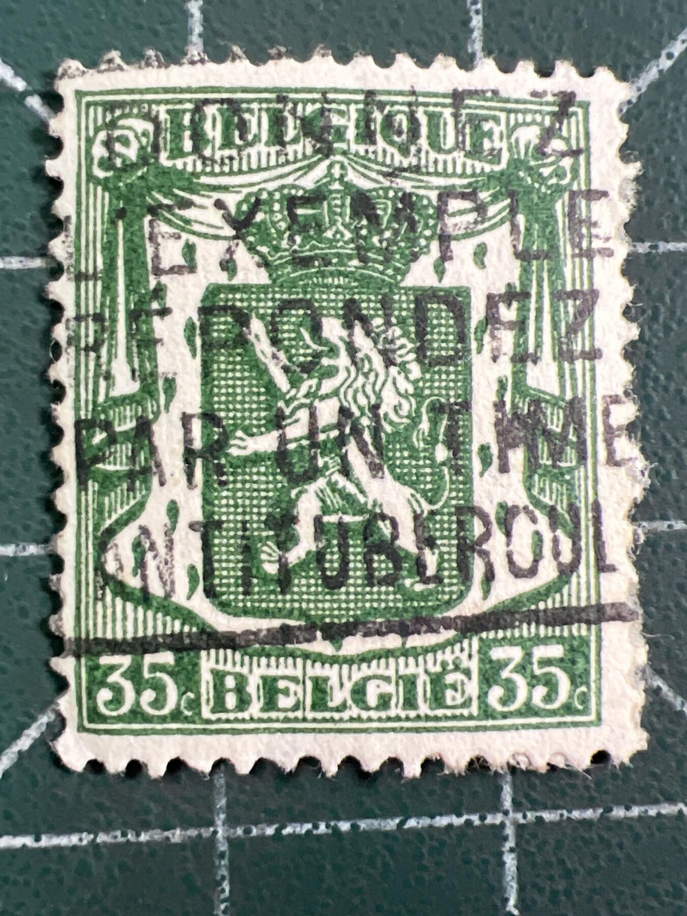 第1040 邮票专场 （无押金，捡漏，全场50包邮，偏远地区除外，接收代拍业务，本店十天发一次货） 比利时邮票