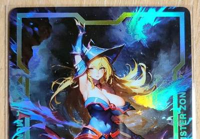 龙虎卡牌第六一场 （无佣金，单场满200元包邮，欢迎送拍） - 折光彩闪 游戏王卡牌 黑魔女