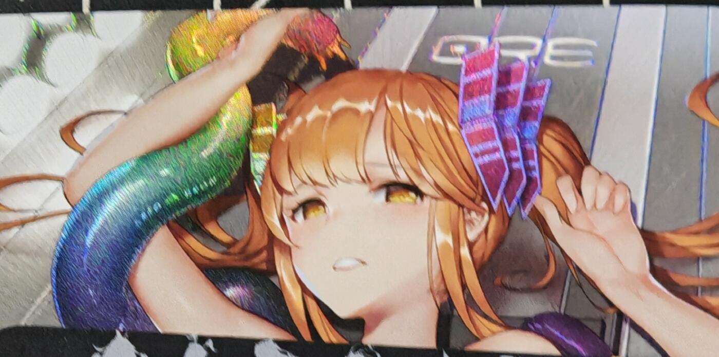 铃鹿第九期（提示一：自制卡难免瑕疵，可能存在撞角爆边等出厂瑕疵，介意慎拍；提示二：参拍请慎重，跑单押金不退的）） 彩闪艺术单卡1