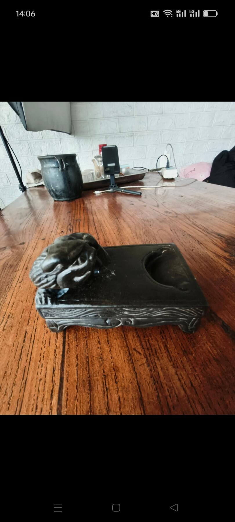 墨石纯争工雕刻老研台，致书房，画室，办公室陈设