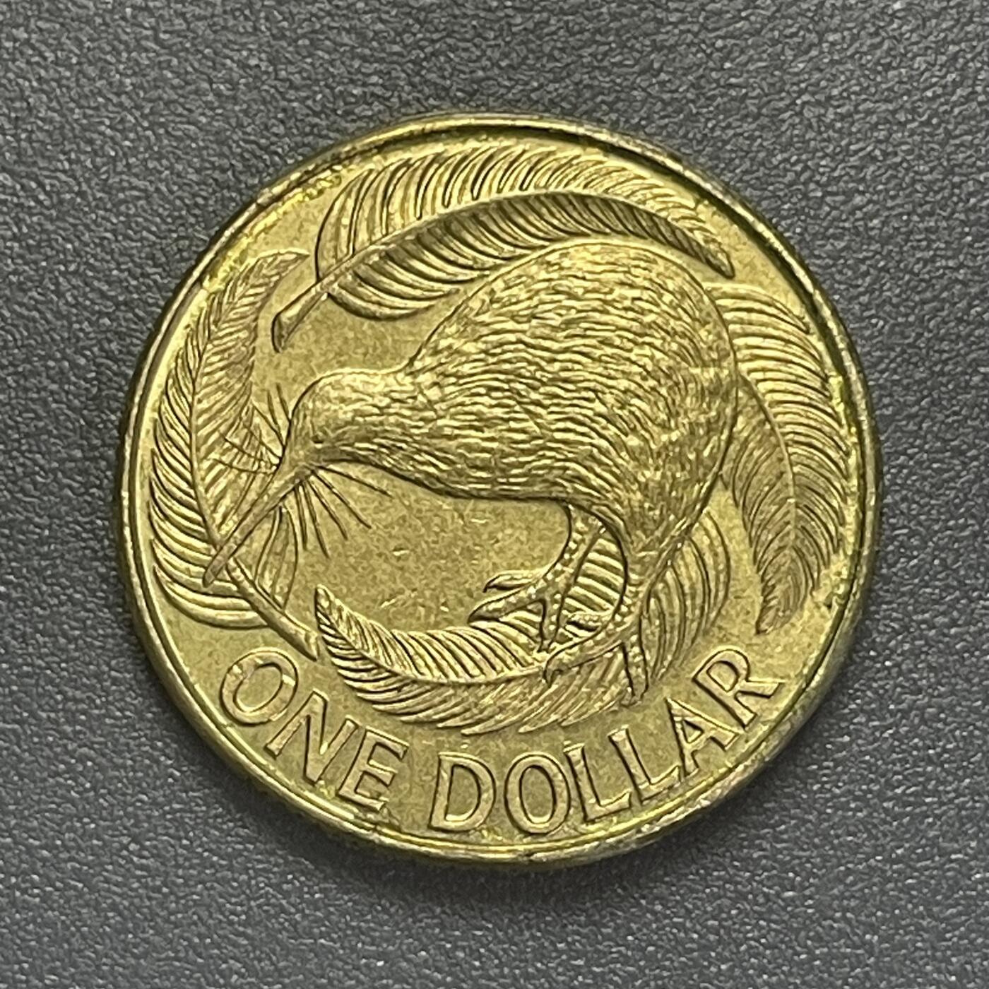 回流1115 新西兰1990年1元 几维鸟