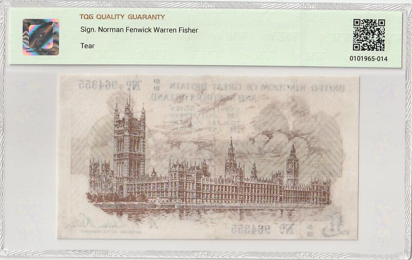 2025十一月第一期，总199期 英国1928版1镑TQG45分，乔治五世国王和圣乔治屠龙