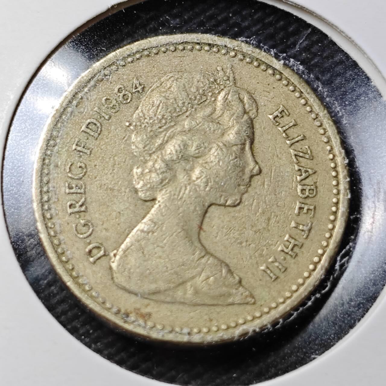 KK钱币收藏小铺  第361场  2月预留时间 周末发货  英国1镑