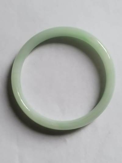 玉石 手镯 手串 手链 - 翡翠飘花手镯。