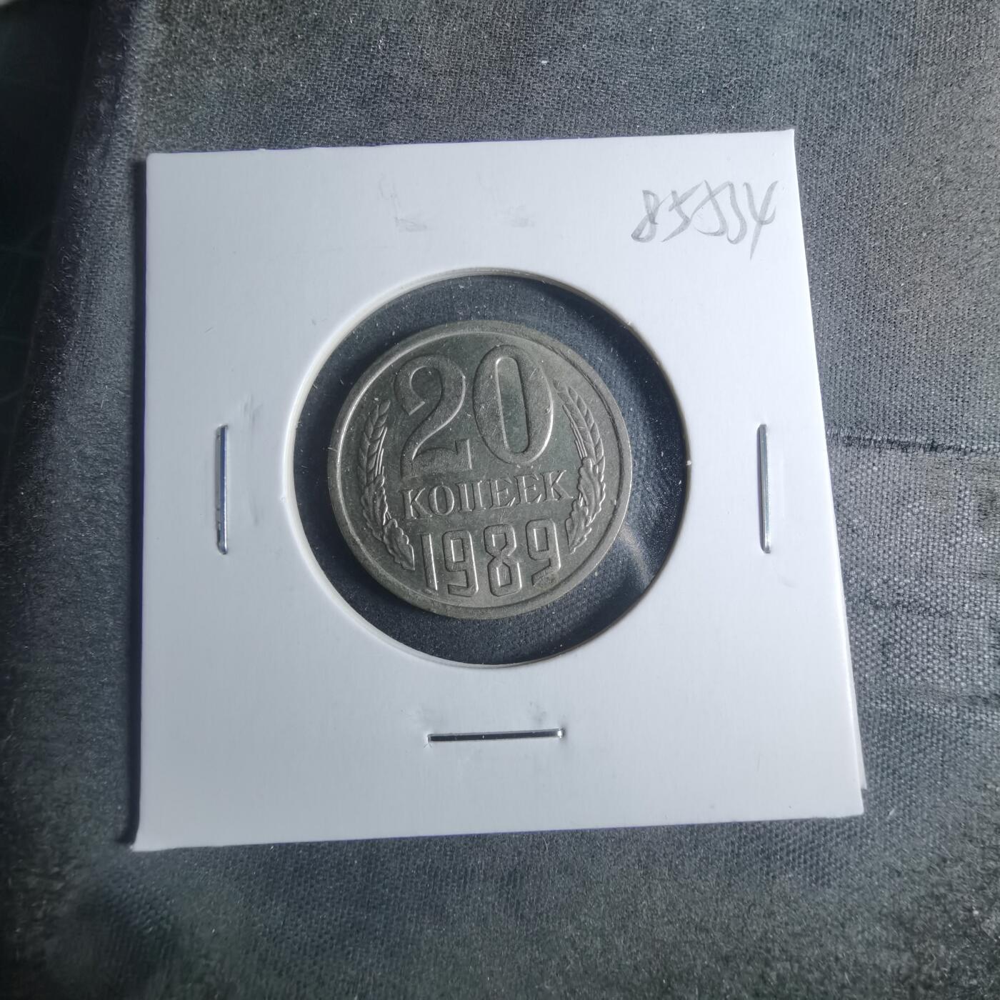 沼泽如烟--第885场 苏联1989年20戈比