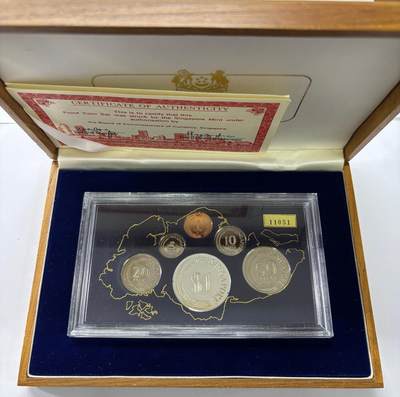 【雨安】【世界币章112-113期】周五/周六 两场连拍 2025-10-31 周五 19:30 保真 8秒倒数自动落锤 高效拍卖  - [现代套币] Singapore 新加坡套币 精制套币 1983年 含1元18.05克,925银