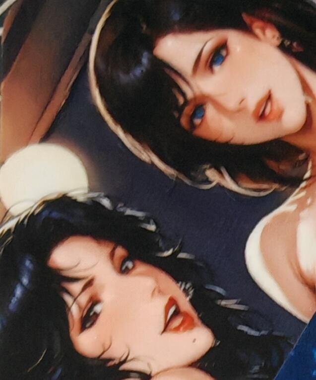 铃鹿第九期（提示一：自制卡难免瑕疵，可能存在撞角爆边等出厂瑕疵，介意慎拍；提示二：参拍请慎重，跑单押金不退的）） 猫眼三姐妹艺术卡1