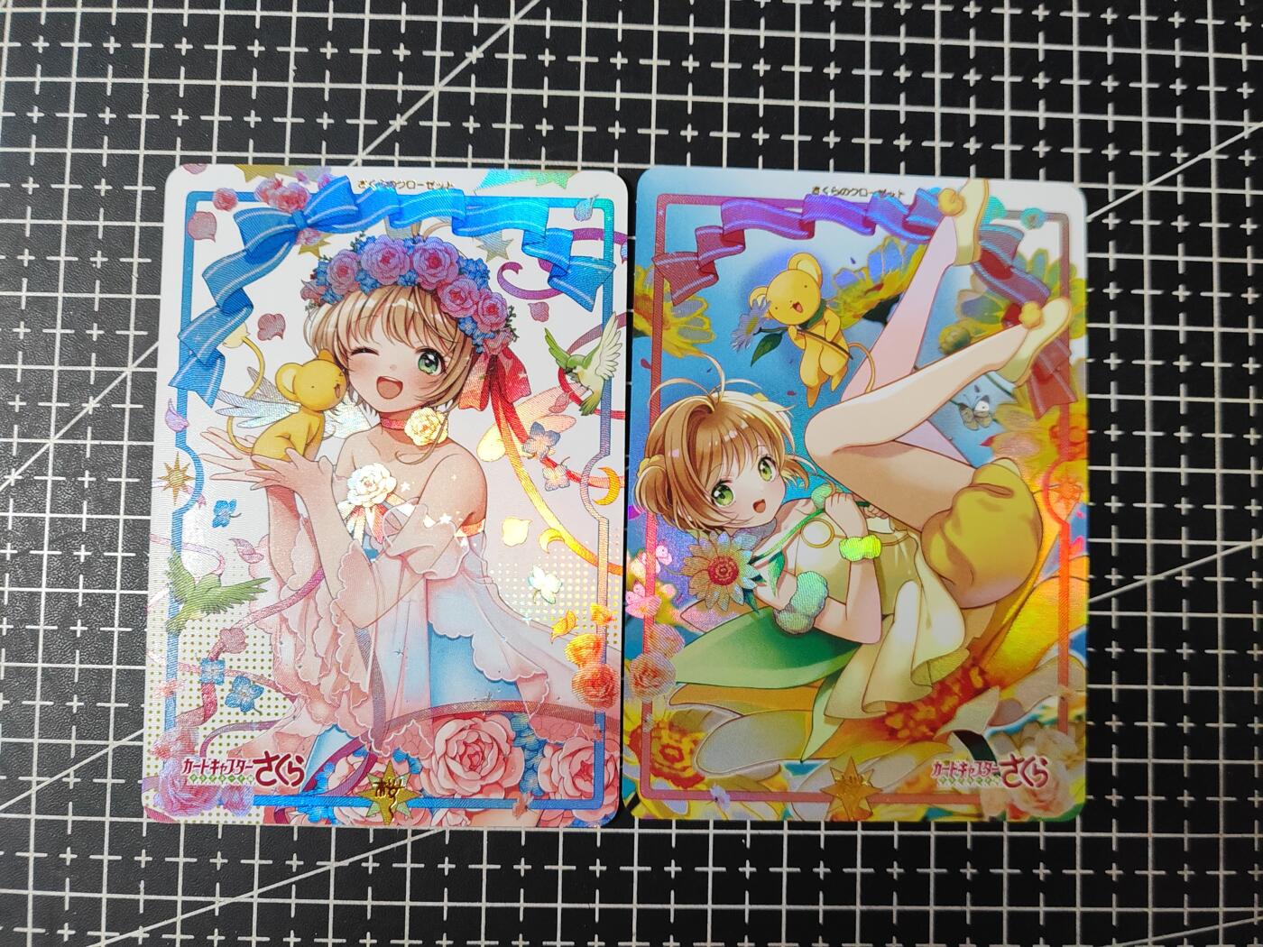 铃鹿第九期（提示一：自制卡难免瑕疵，可能存在撞角爆边等出厂瑕疵，介意慎拍；提示二：参拍请慎重，跑单押金不退的）） 魔卡少女樱彩闪对卡