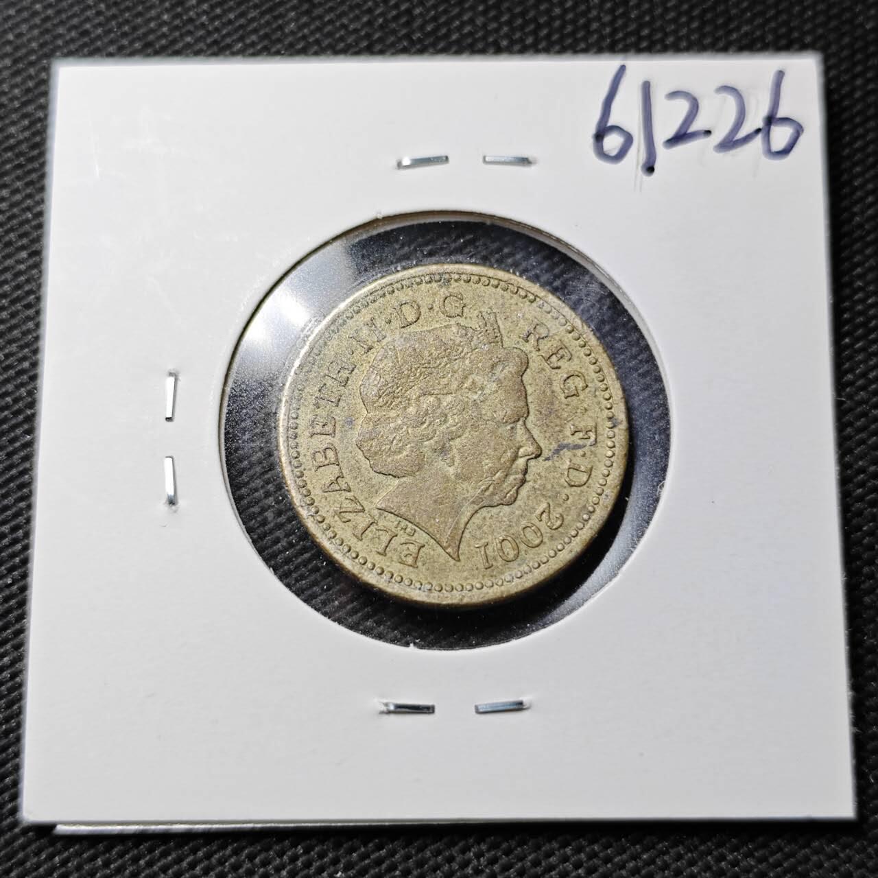 KK钱币收藏小铺  第361场  2月预留时间 周末发货  英国1镑