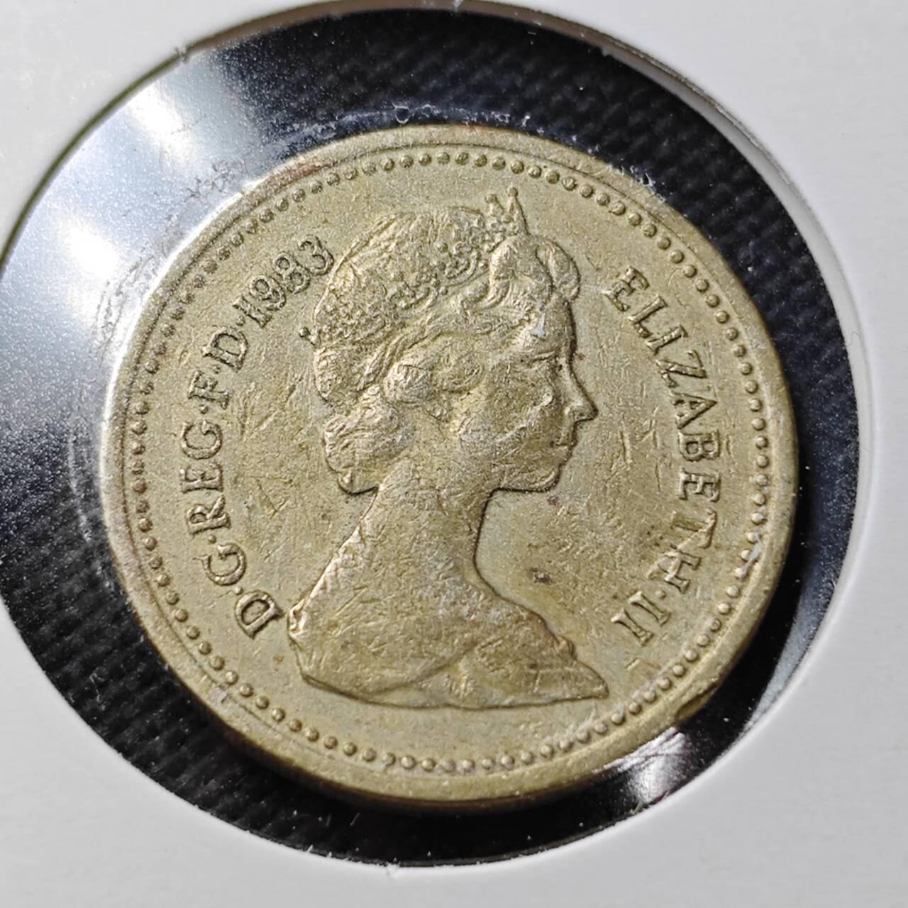 KK钱币收藏小铺  第362场  2月预留时间 周末发货  英国1镑