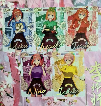 龙虎卡牌第六一场 （无佣金，单场满200元包邮，欢迎送拍） - 细沙银闪5张 Lovelife小套