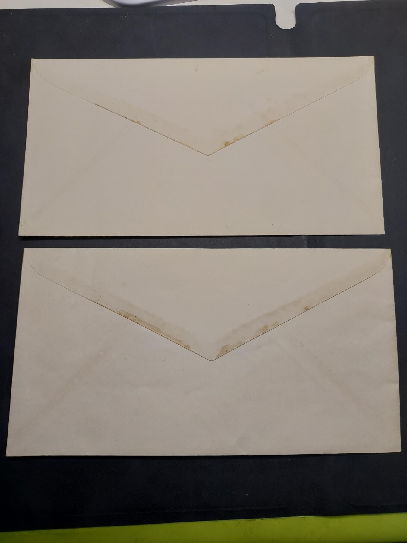 博彦收藏  11月8日 8点 首日封专场 香港 海底隧道首日封2个 有黄