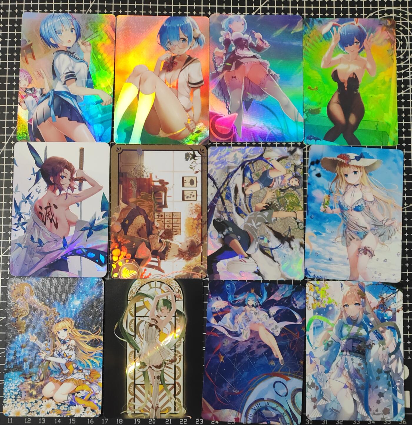 铃鹿第九期（提示一：自制卡难免瑕疵，可能存在撞角爆边等出厂瑕疵，介意慎拍；提示二：参拍请慎重，跑单押金不退的）） 卡霖妹卡三