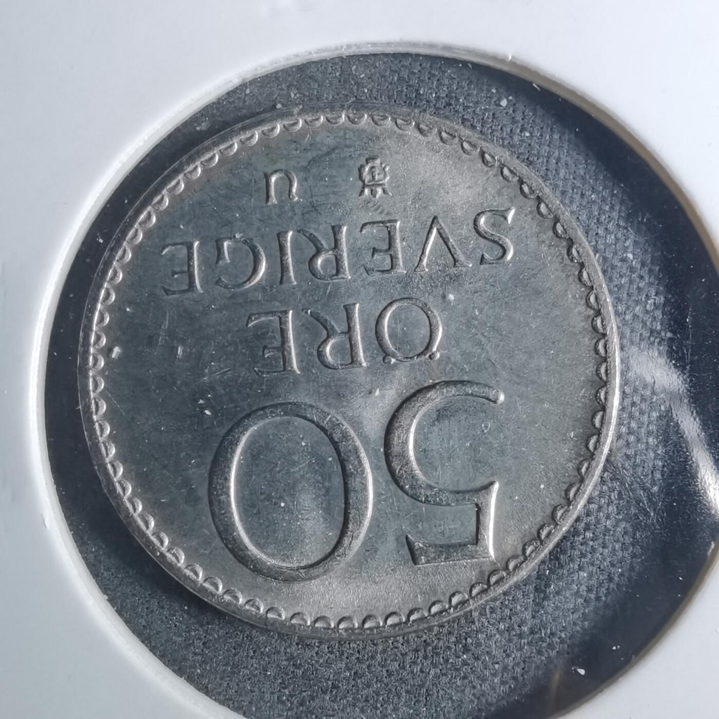 沼泽如烟--第885场 瑞典1973年50欧尔