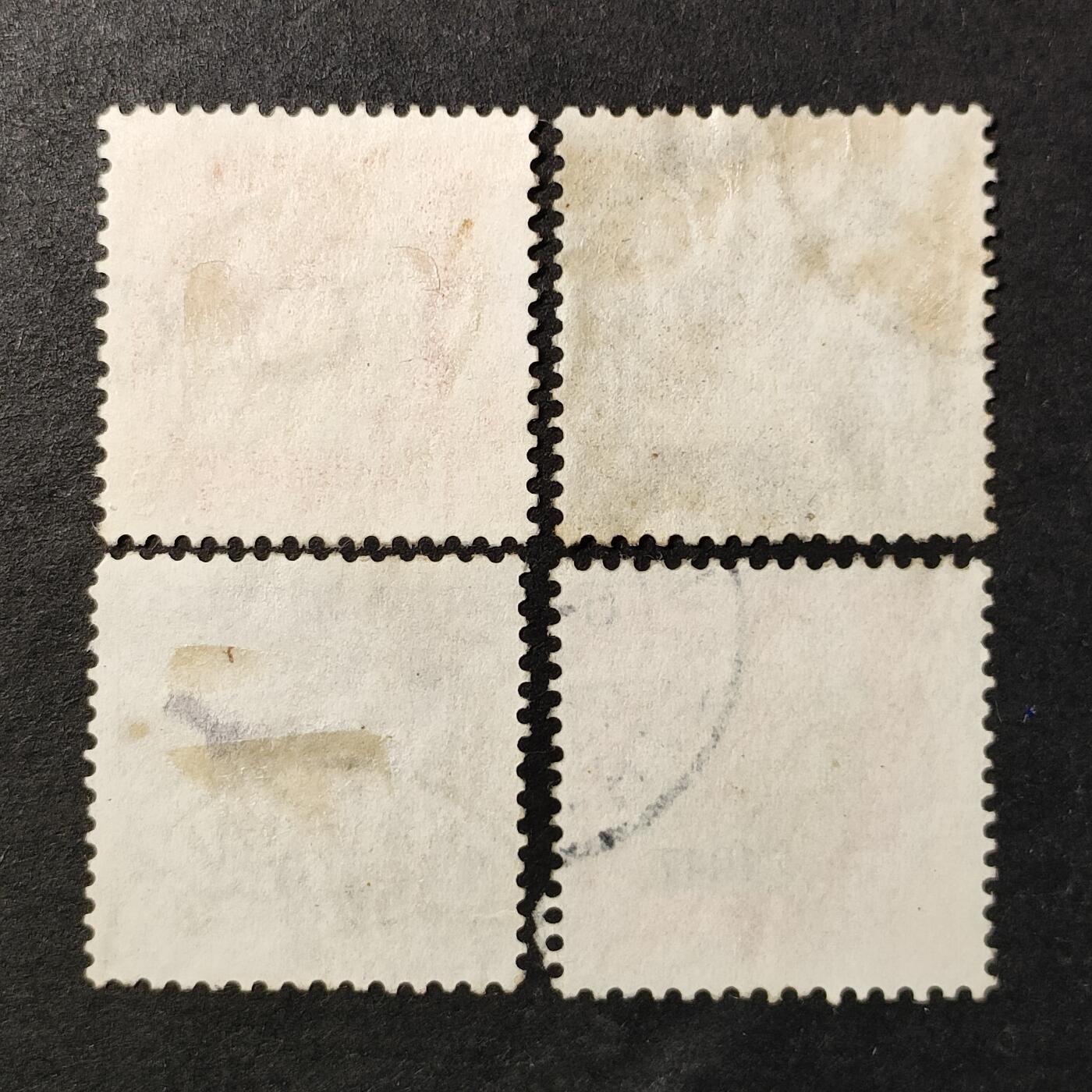 嘉禾收藏    【第364期】            无佣金、可寄存、满30元包邮 荷属印尼邮票，约1938.1947年威廉明娜女王邮票一组