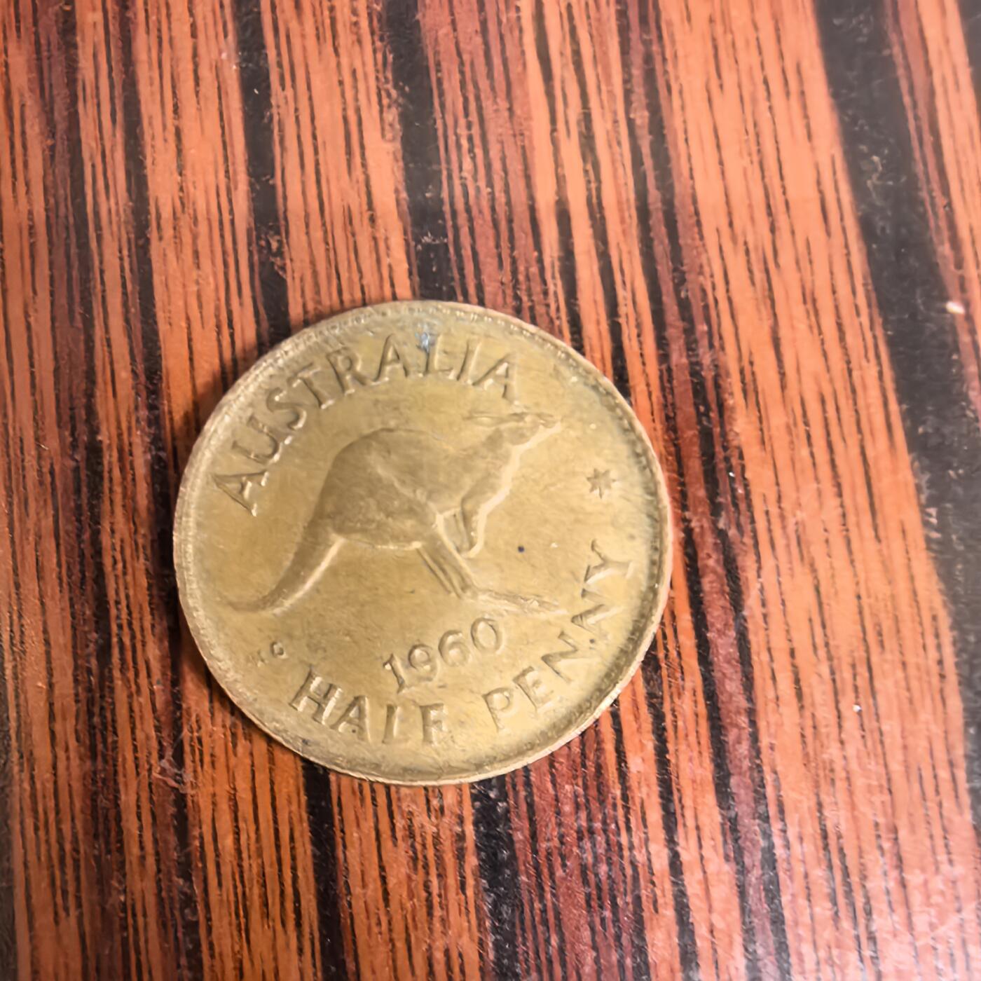 泡泡币外币第十八场可代拍15038385335微信 1960年澳大利亚袋鼠币。