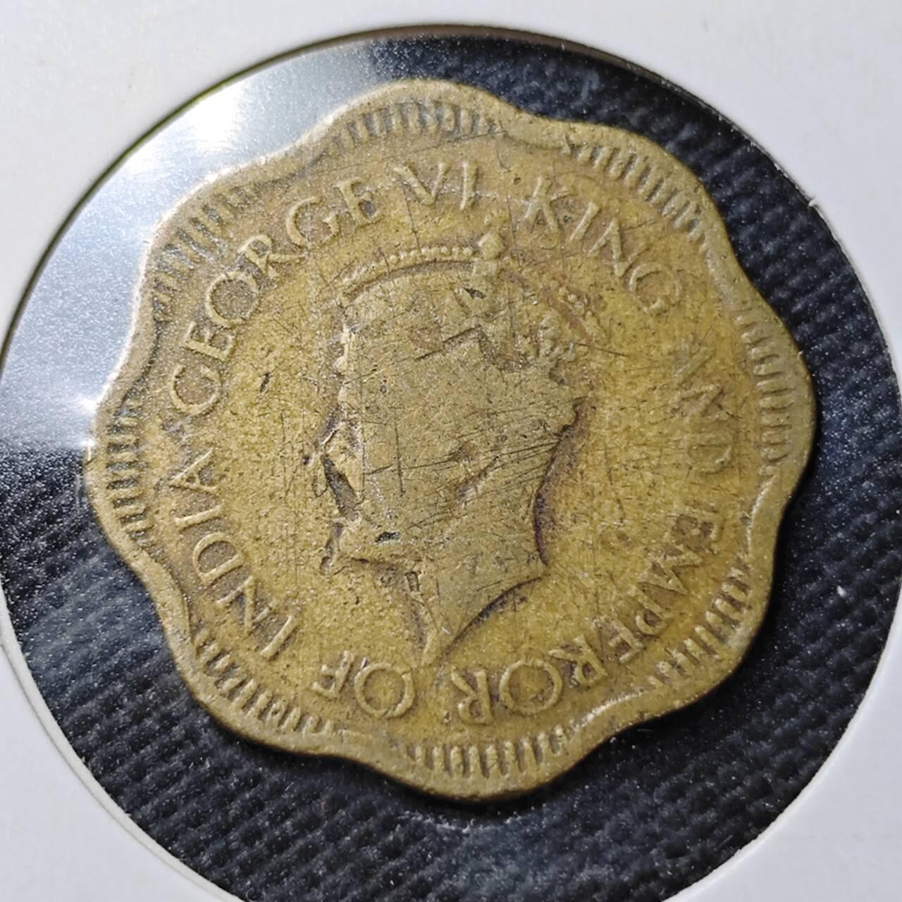 KK钱币收藏小铺  第362场  2月预留时间 周末发货  1944英属锡兰10分铜币