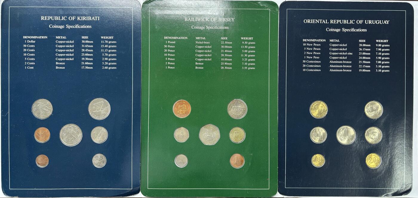 【雨安】【世界币章112-113期】周五/周六 两场连拍 2025-10-31 周五 19:30 保真 8秒倒数自动落锤 高效拍卖  [现代套币] World 世界各国套币