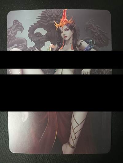 花开卡拍第45期（11月2号周日截拍，品控勿拍!!!拍品不寄存，运费5元，自制卡难免瑕疵，可能存在轻微撞角爆边等出厂瑕疵，品控介意勿拍！） - 艺术卡 卡将 LGD作品3