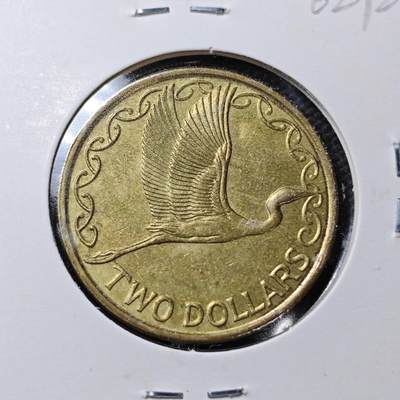 KK钱币收藏小铺  第362场  2月预留时间 周末发货 -  新西兰2元