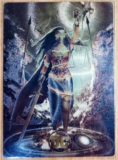 龙虎卡牌第六一场 （无佣金，单场满200元包邮，欢迎送拍） - 粗闪 卡将卡牌 美漫系列-DC神奇女侠